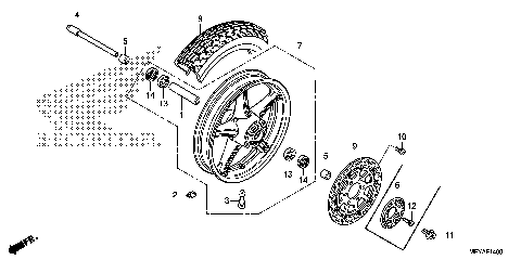 FRONT WHEEL (1)