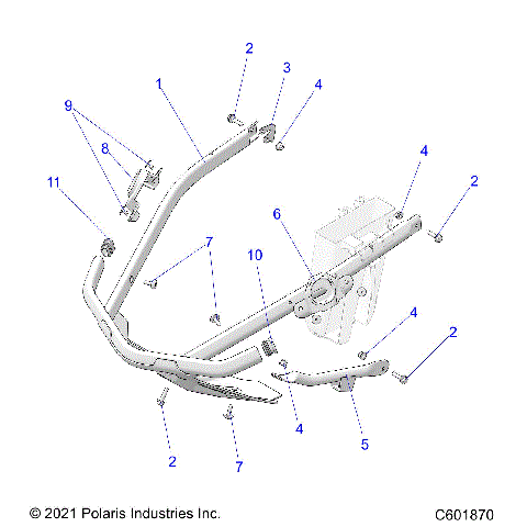 BODY, BUMPER, FRONT - S23TDE8RS  (C601596)