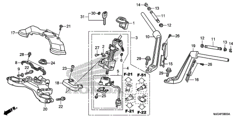 HANDLEBAR@TOP BRIDGE