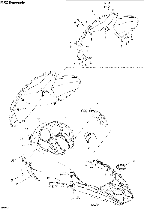 09- Windshield And Console REN 800