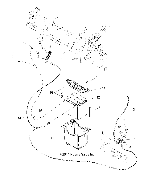 ELECTRICAL, BATTERY - R13WH50AG/AH/AR/AX (49RGRBATTERY12500CREW)