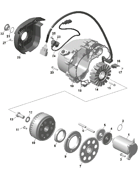 01- ROTAX - Magneto and Electric Starter