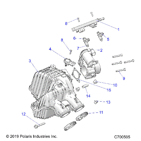 ENGINE, AIR INTAKE MANIFOLD - D20BBP99A4/B4/FP99A4 (C700595)