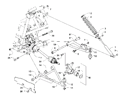 FRONT SUSPENSION ASSEMBLY [90294]