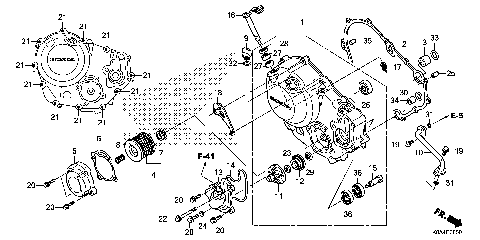 RIGHT CRANKCASE COVER