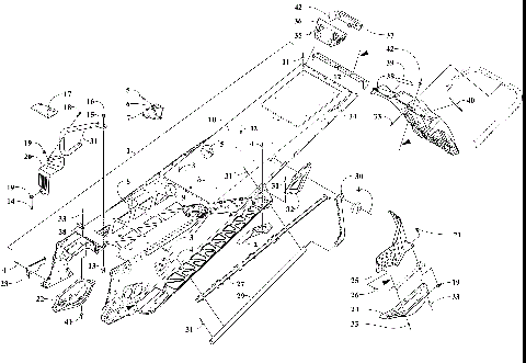 TUNNEL AND SNOWFLAP ASSEMBLY [108126]