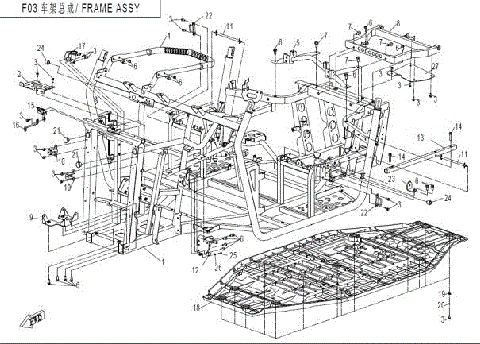 FRAME ASSY.