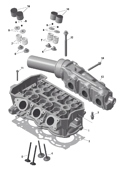 01- ROTAX - Cylinder Head