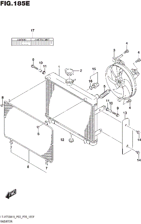 RADIATOR (LT-A750XPL9 P28)