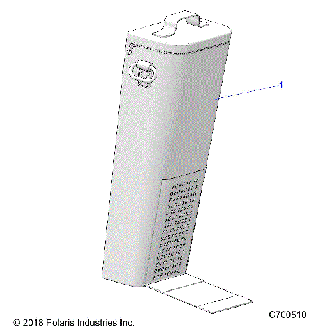 ACCY, POCKET UPFIT - R18RMA57F1/S57C1/F1/CV/E1/EV/T57C1/E1 (C700510)
