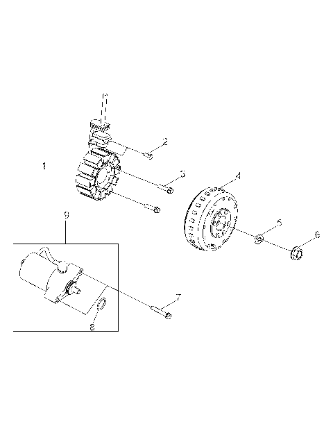 ENGINE, GENERATOR and STARTING MOTOR - A24YAK11B1/B5 (A00042)