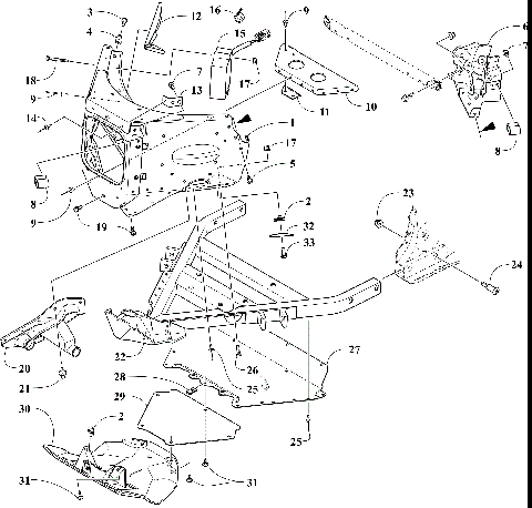 FRONT FRAME ASSEMBLY [107572]