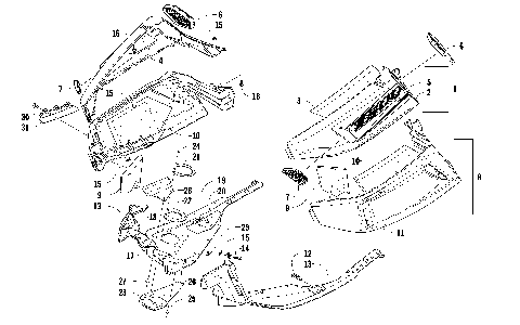SKID PLATE AND SIDE PANEL ASSEMBLY [89227]
