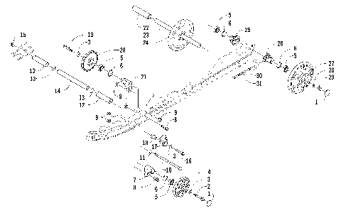 IDLER WHEEL ASSEMBLY [86629]