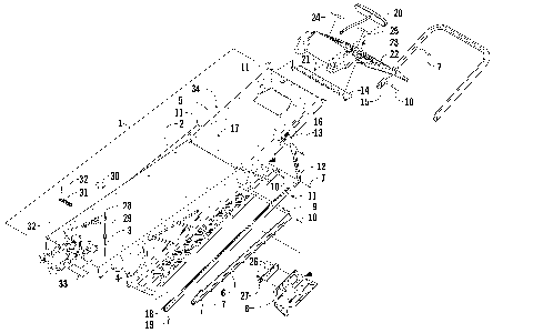 TUNNEL, REAR BUMPER, AND TAILLIGHT ASSEMBLY [91532]