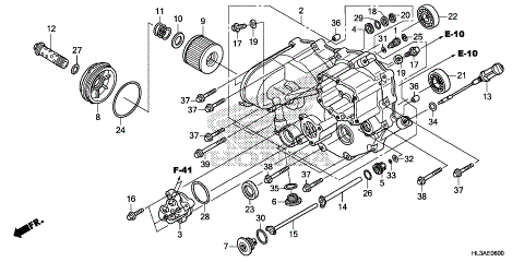 FRONT CRANKCASE COVER