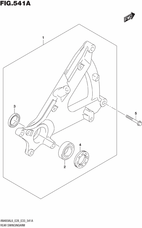 REAR SWINGINGARM