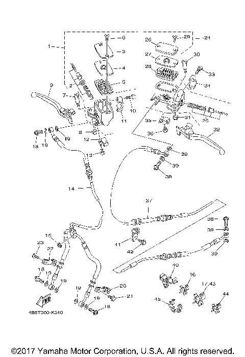 FRONT MASTER CYLINDER
