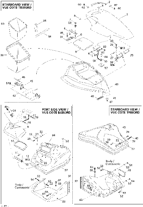 09- Console, Windscreen, Glove Box
