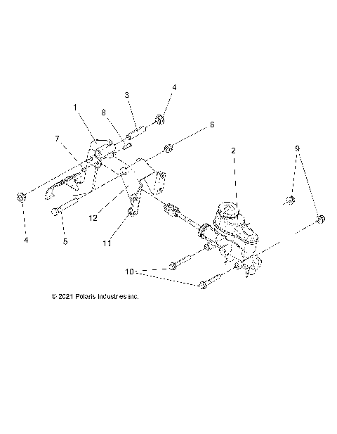 BRAKES, PEDAL AND MASTER CYLINDER - R21MAA57B1/B9/EBX (702806)