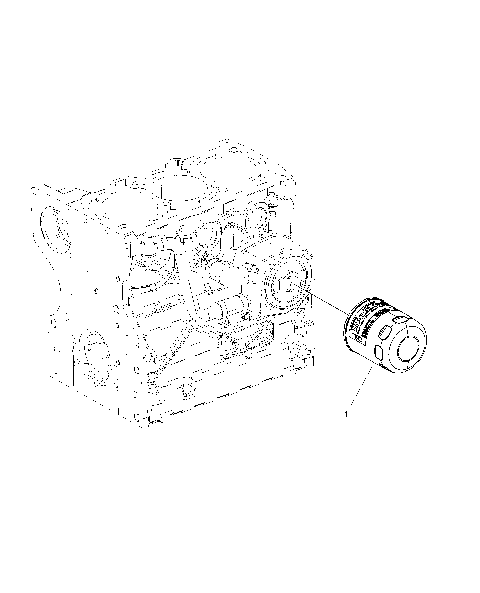 ENGINE, OIL FILTER - R16B1PD1AA/2P (49BRUTUSFILTER15DSL)