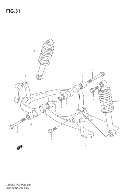 SUSPENSION ARM