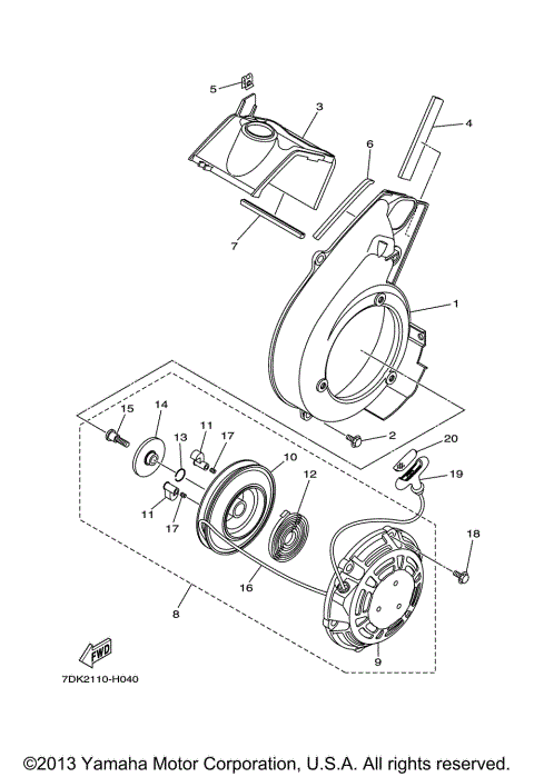 AIR SHROUD & STARTER