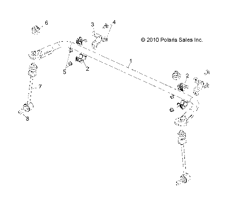 SUSPENSION, REAR STABILIZER BAR - R13TH90DG (49RGRSTABILIZERRR11900D)