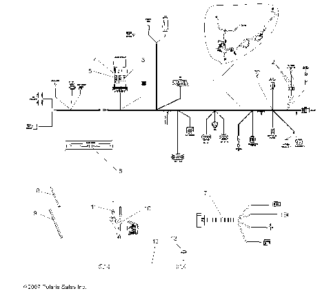 ELECTRICAL, WIRE HARNESSES - A08GJ52AA/AB/AC (49ATVHARNESS08OUT525S)