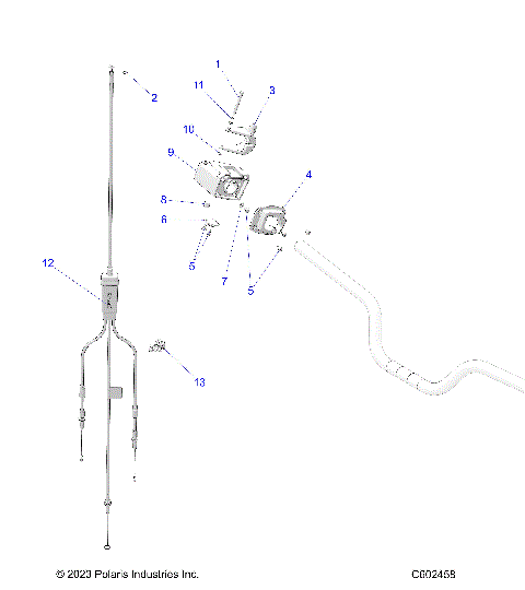 ENGINE, THROTTLE CONTROL ASM. - S24CEA5TSL (C602458)