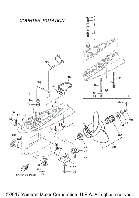 LOWER CASING DRIVE 4