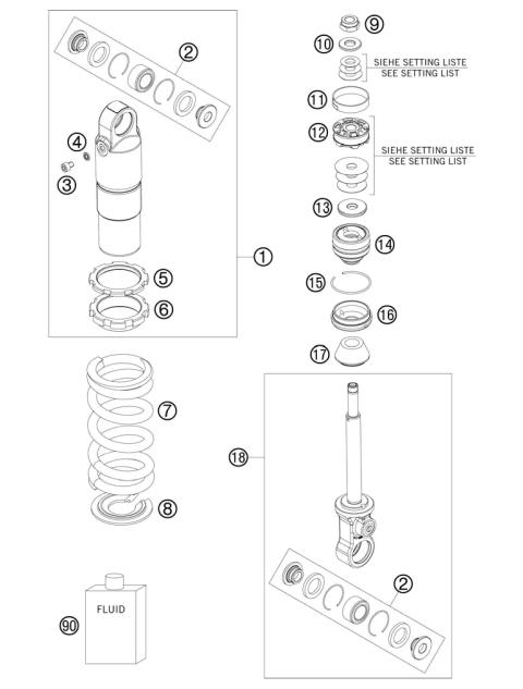 MONOSHOCK DISASSEMBLED