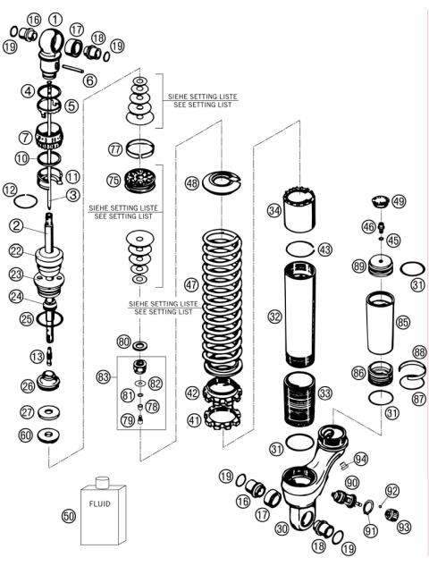 MONOSHOCK DISASSEMBLED