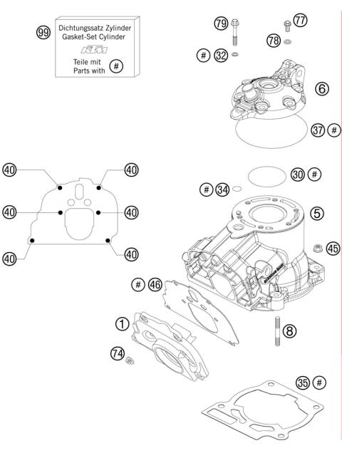 CYLINDER, CYLINDER HEAD