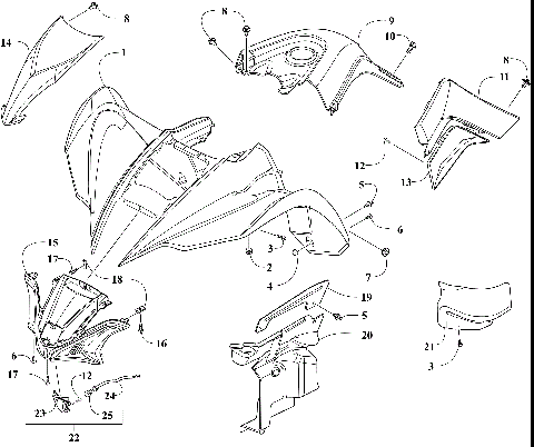 FRONT BODY ASSEMBLY [303481]