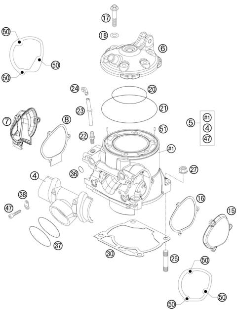 CYLINDER, CYLINDER HEAD