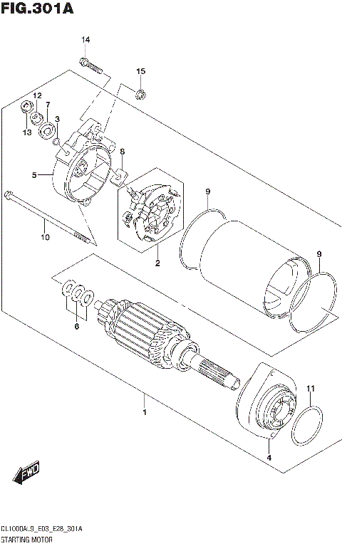 STARTING MOTOR