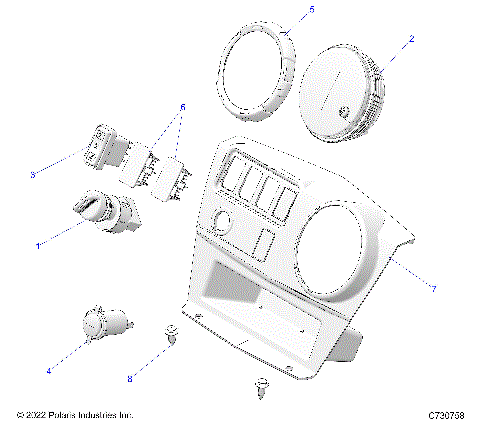 ELECTRICAL, DASH INSTRUMENTS and CONTROLS - R25CCA57A1 (C730758)