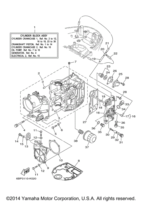 CYLINDER CRANKCASE 1