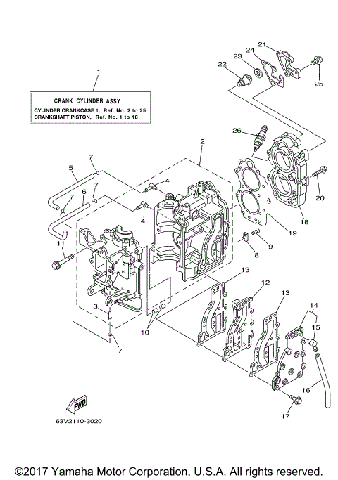 CYLINDER CRANKCASE