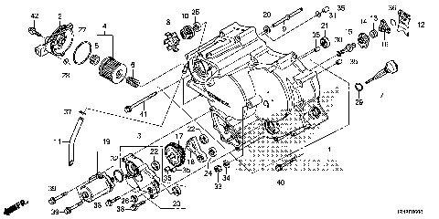 FRONT CRANKCASE COVER