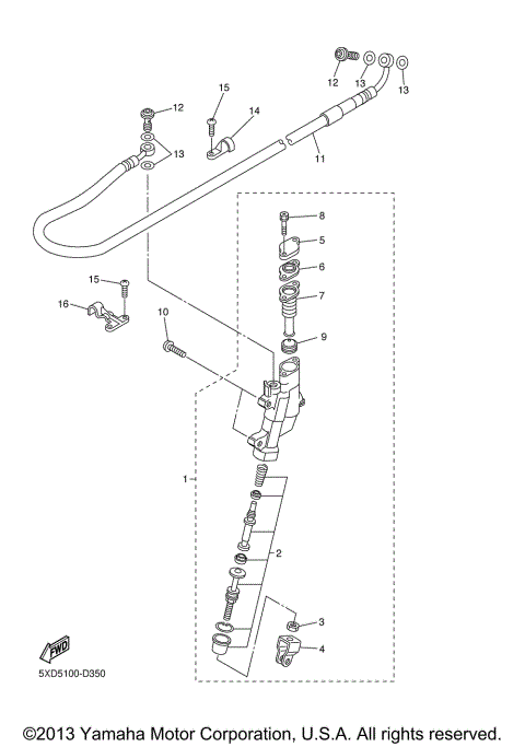 REAR MASTER CYLINDER