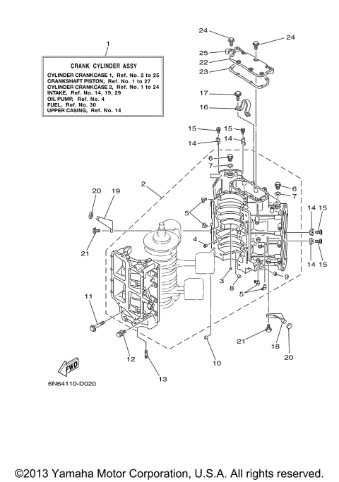 CYLINDER CRANKCASE 1
