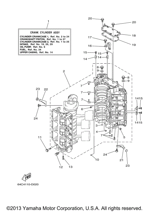 CYLINDER CRANKCASE 1