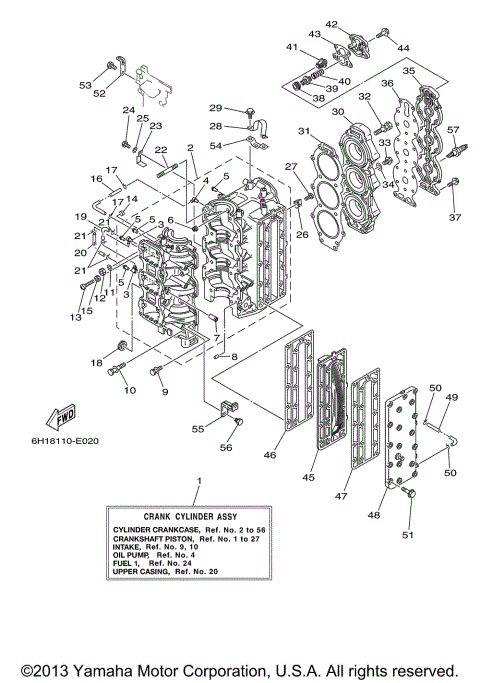 CYLINDER CRANKCASE