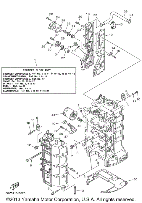 CYLINDER CRANKCASE 1