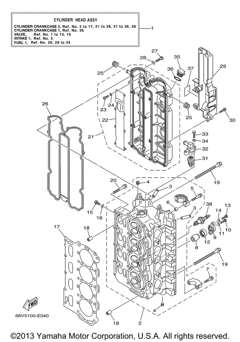 CYLINDER CRANKCASE 2