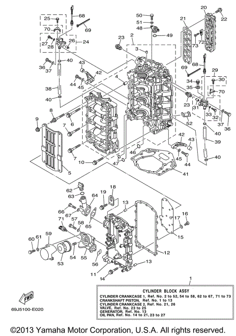 CYLINDER CRANKCASE 1