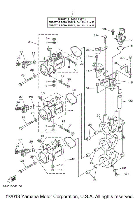 THROTTLE BODY ASSY 2