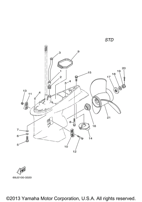 LOWER CASING DRIVE 2